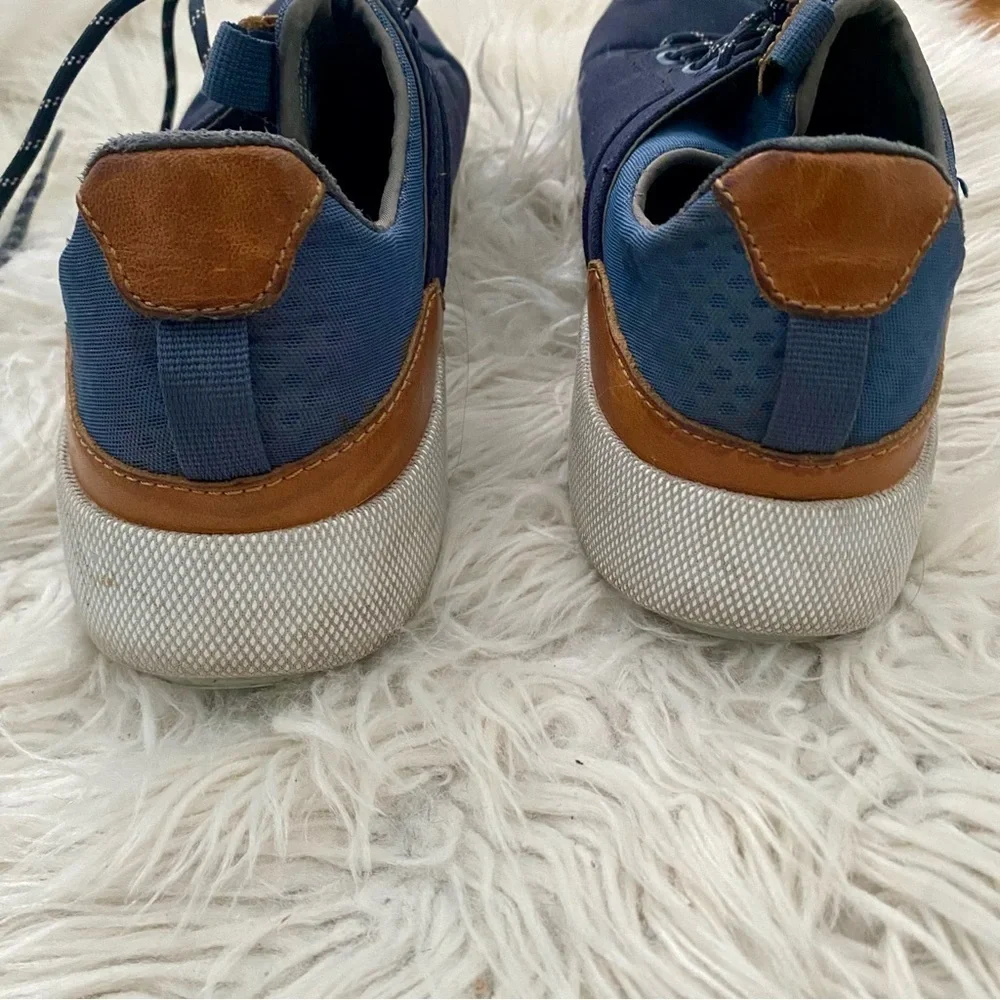 Olukai Nanea Li Sneakers Blue Depth Bungee Laces Mens Size 10 Outdoor